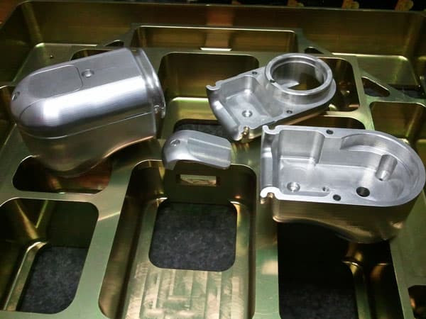 Machined housings and precision components